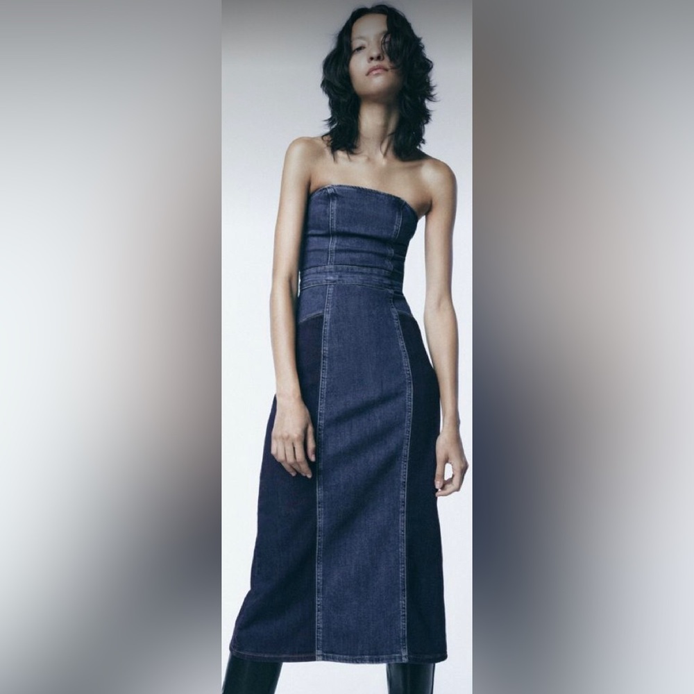 Zara denim dress